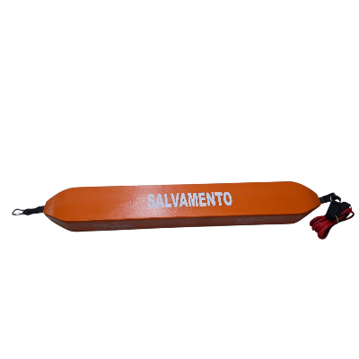 Flutuador tipo Life-Belt (salsichão) em espuma de polietileno